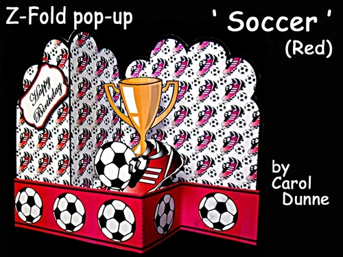 Z-Fold Soccer (Red)