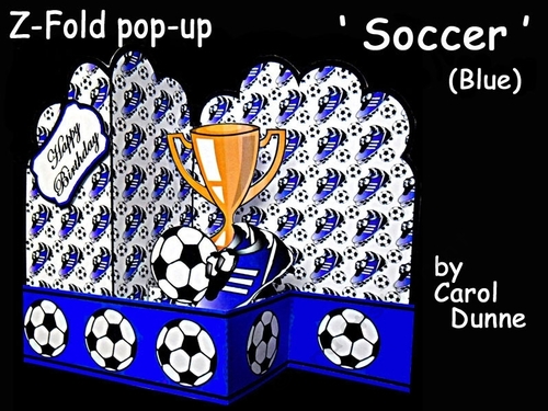 Z-Fold Soccer (Blue)