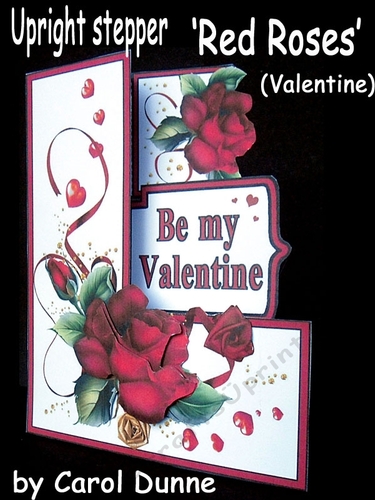 Upright stepper kit   Red Roses (Valentine)