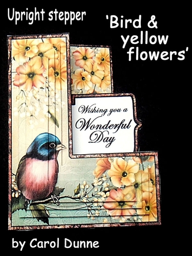 USK Bird & yellow flowers