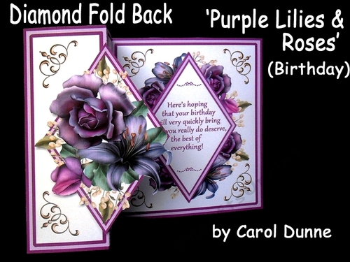 DFB Purple Roses & lilies (Birthday)