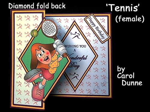 Diamond fold back    Tennis (female)