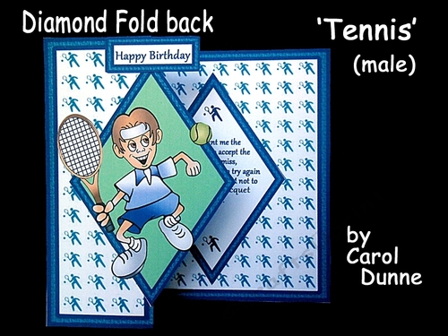 Diamond fold back    Tennis (male)