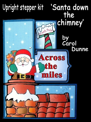 USK  Santa down the chimney