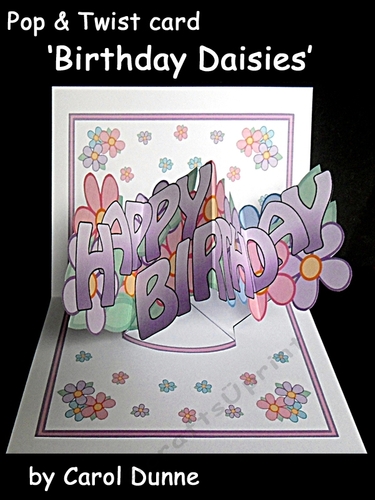 Pop & twist Birthday Daisies