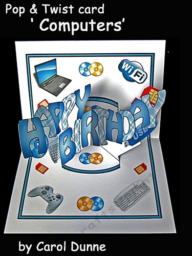 Pop and Twist card Computers