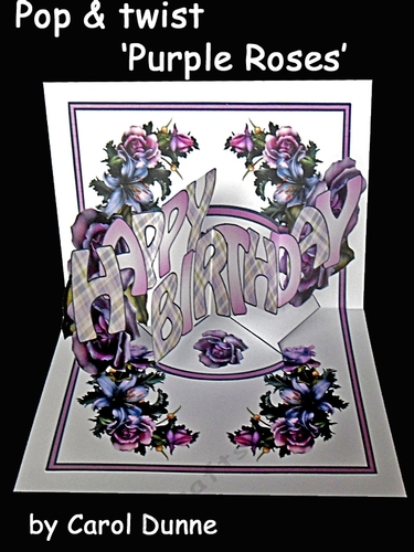 Pop and twist  Purple Roses