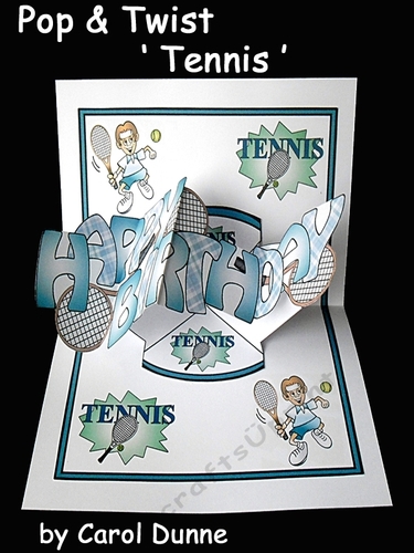 Pop and twist Tennis (male)
