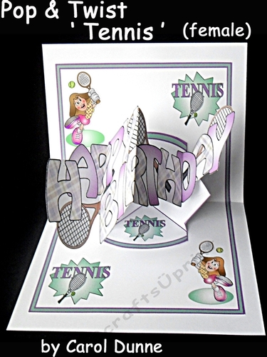 Pop and twist  Tennis  (female)