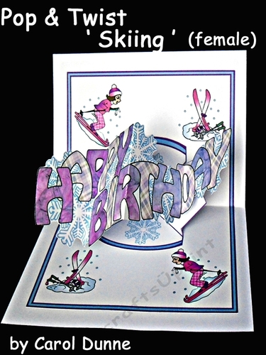 Pop and twist  Skiing  (female)
