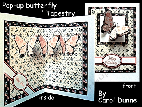 Pop-up Butterflies -  Tapestry