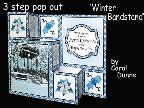 3 step pop out winter bandstand