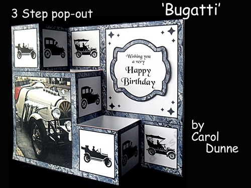 3 step pop out Bugatti