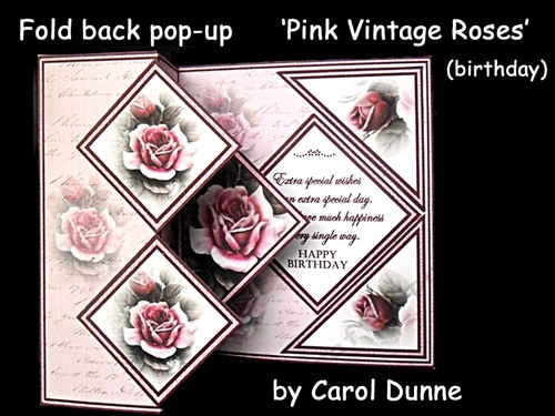 FBP Pink vintage roses