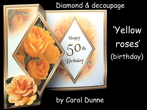 DD Yellow roses birthday)