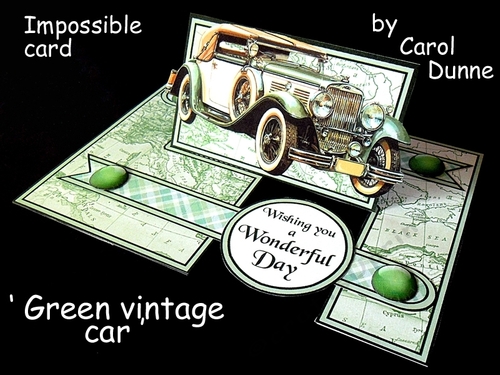 IMP Green vintage car