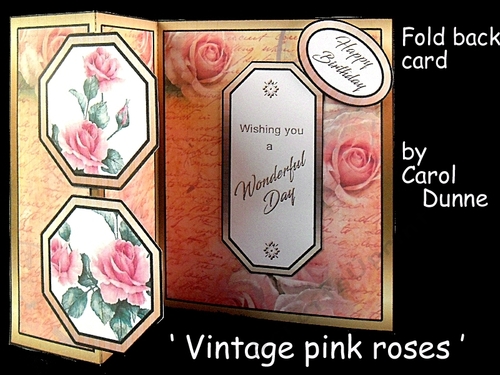 FBO Vintage pink roses