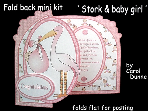 FB Stork & baby girl