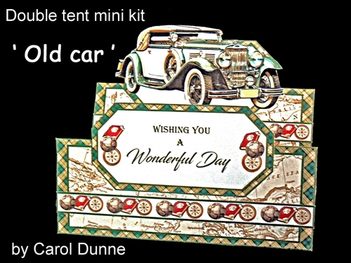 Double Tent Old car