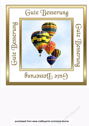 GF Hot air balloons (German)
