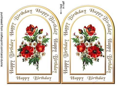 ASC Vintage Poppies