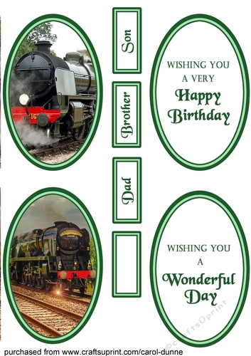 Train toppers