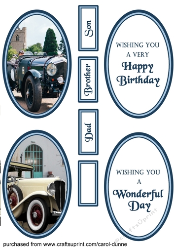 Old car toppers