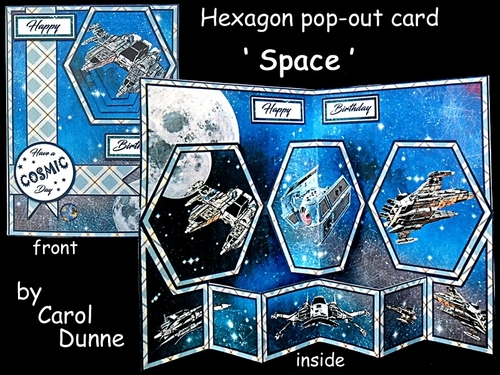 Hexagon pop-out Space