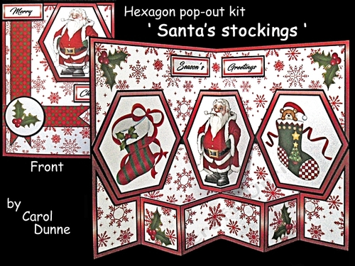 Hex Santas stockings