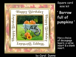 SC Barrow full of pumpkins
