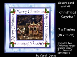 SC Christmas gazebo