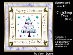 SC Christmas tree (blue)