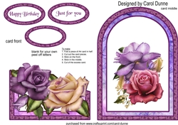 Heritage roses cutaway
