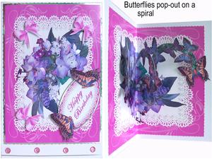 Butterfly Spiral Pop-up Kit
