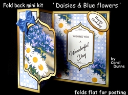 FB Daisies & Blue flowers