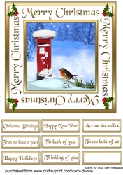 SC Robin & Post box 7inch