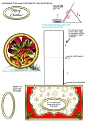 Small easel Christmas Bells