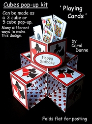 Cube pop-ups Playing Cards
