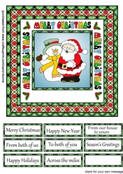 SC Santa & snowman