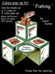 Pop-up cube Fishing