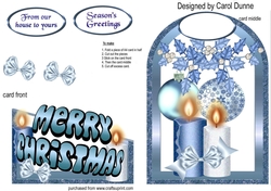 Baubles and candles cutaway