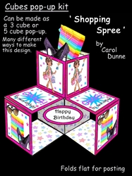 Cube pop-up Shopping Spree