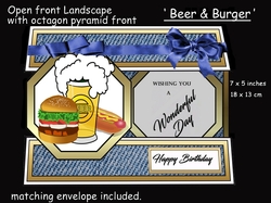 Open front Landscape Beer & Burger