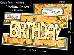 OFL Yellow Birthday Roses