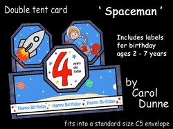 Double tent Spaceman