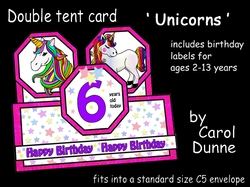 Double tent Unicorns