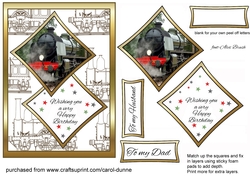 Two squares Steam engine