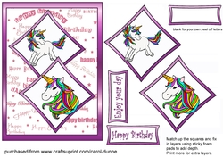 Two squares Unicorns