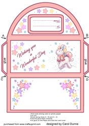 Money wallet Christmas Unicorn