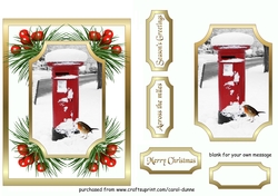 QC Post box & robin